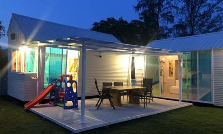 ขายบ้าน - มีบ้านได้ง่าย จ่ายแค่หลักแสน Tiny House (ส่งทั่วประเทศไทย) บ้านน้อยเคลื่อนที่ Contact : LINE ;  or 
